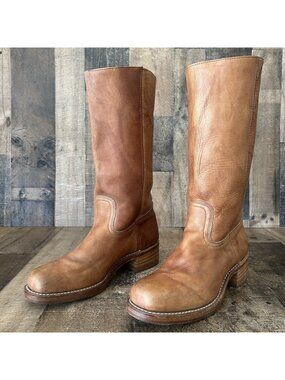 Frye 700 White Label Campus Boots Womens 10 M
